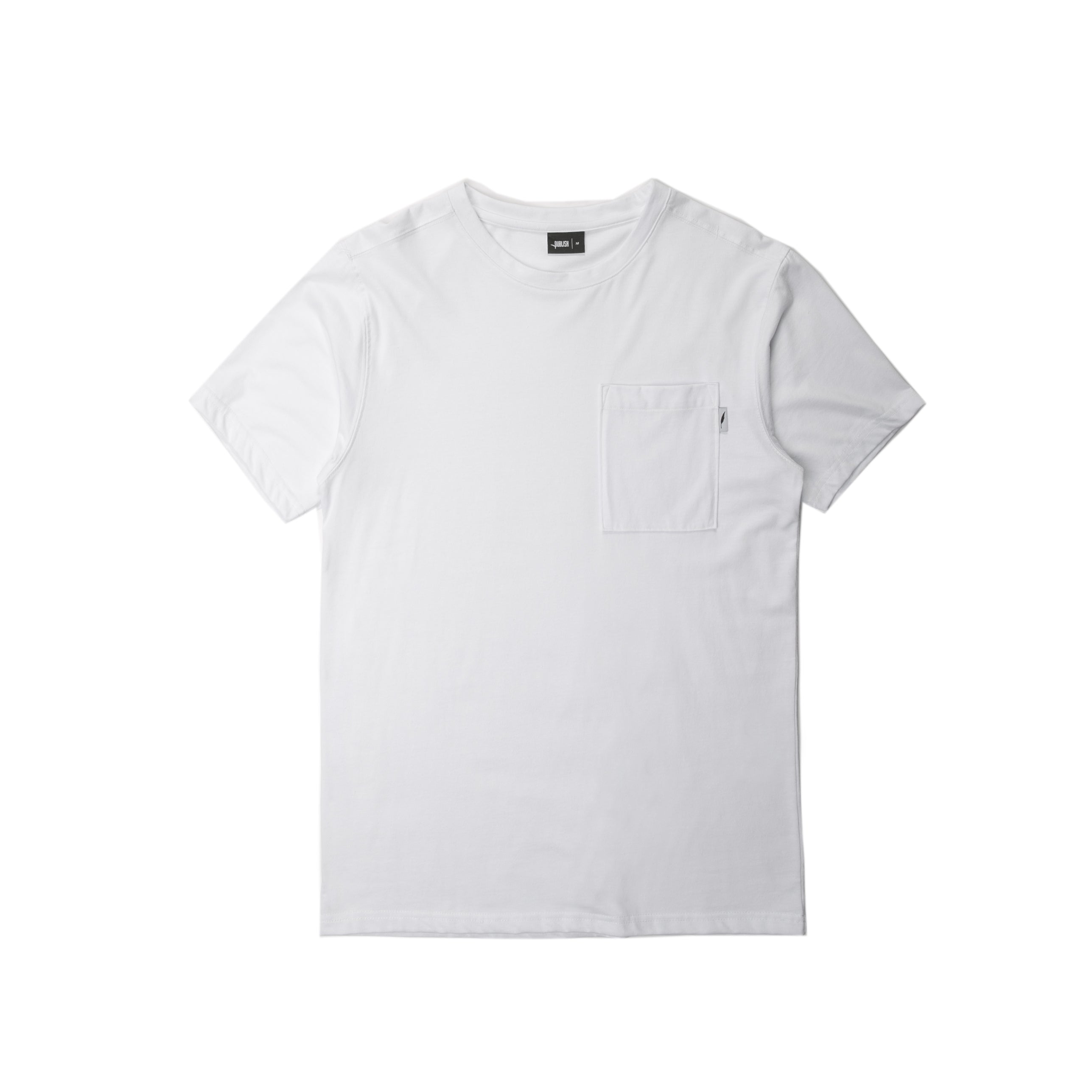 Index S/S Pocket Basic - White