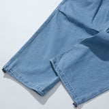 Wide Easy Denim Pants Oversized - Light Denim