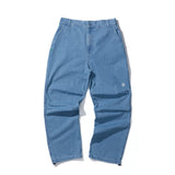 Wide Easy Denim Pants Oversized - Light Denim