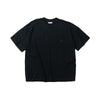 Logo Pocket Tee Oversized - Black