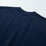 Logo Pocket Tee Oversized - Navy