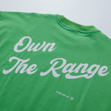 Own The Range Tee Oversized - Green