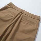 Pleat Chino Short Oversized - Khaki