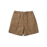 Pleat Chino Short Oversized - Khaki